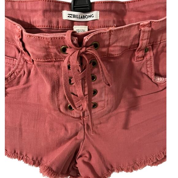 NWT Billabong “Light Hearted” Shorts – Size 27 – Dusty Rose – MSRP $59.95 - Picture 2 of 9